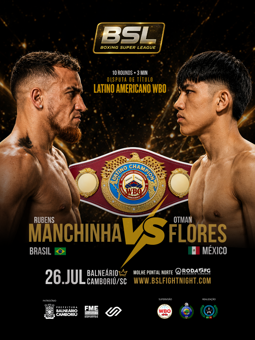 Manchinha vs Flores — Latino Americano WBO