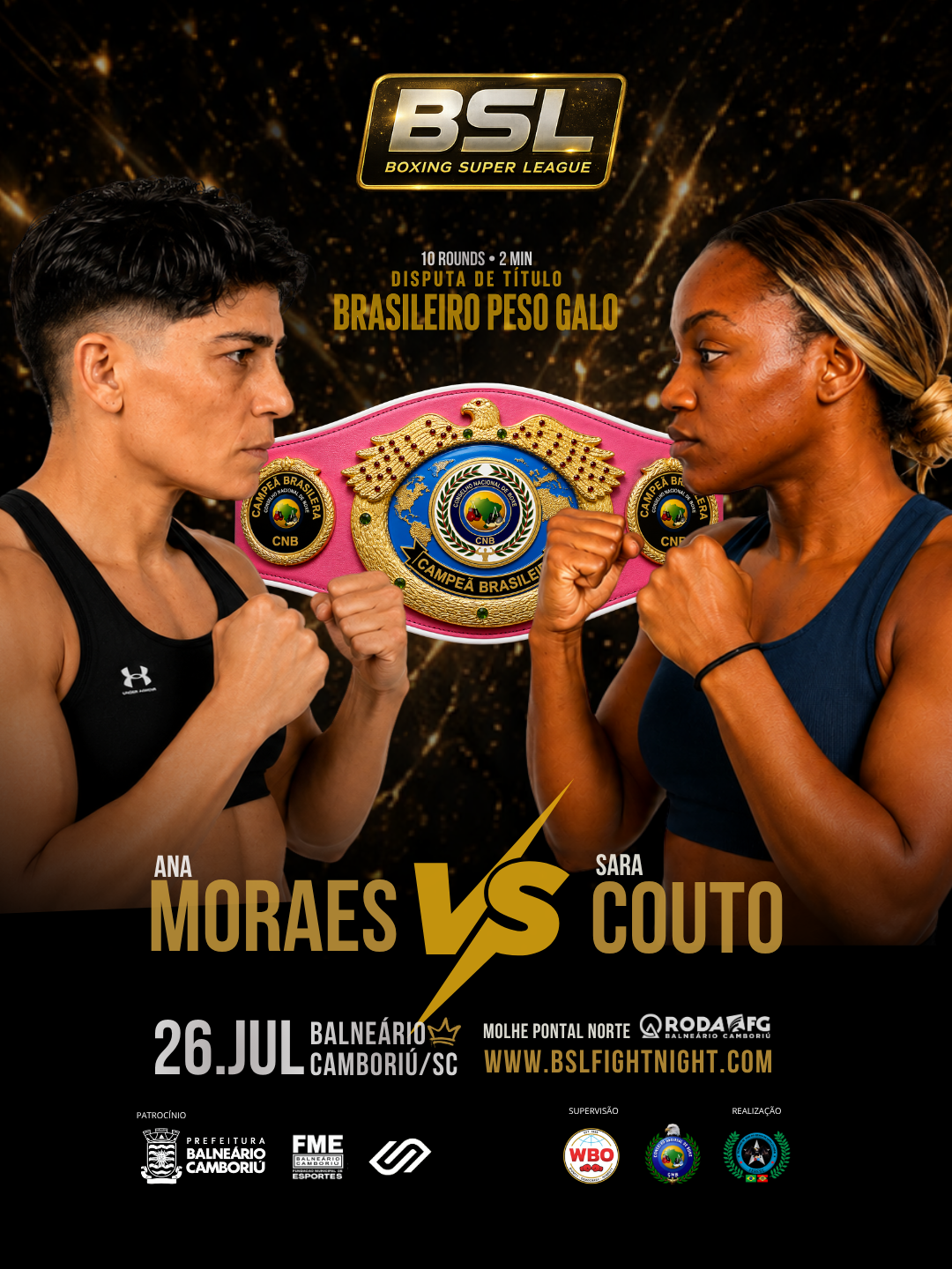Moraes vs Couto — Brasileiro Peso Galo