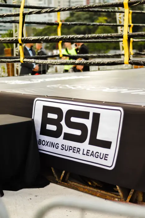 Placa oficial Boxing Super League